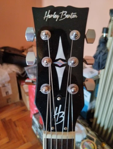 Harley Benton HB-35 + Rockbag by Warwick