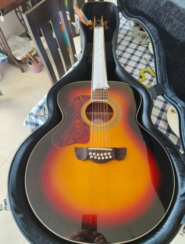 Left Handed Harley Benton 12 strings Custom Line 412E
