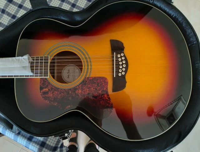 Left Handed Harley Benton 12 strings Custom Line 412E