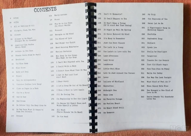 Jazz Standars Piano Scores