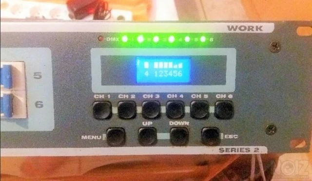 Work WD-610 Ψηφιακή κονσόλα φωτισμού