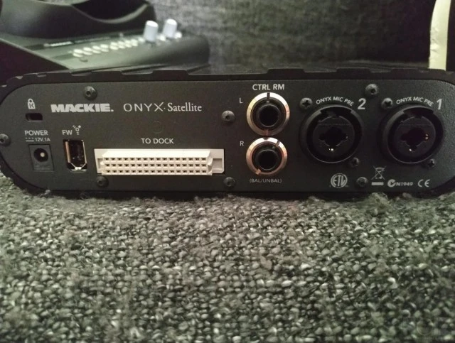 Κάρτα ήχου mackie onyx satellite
