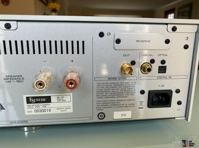 Amplifier DAC ESOTERIC AI - 10