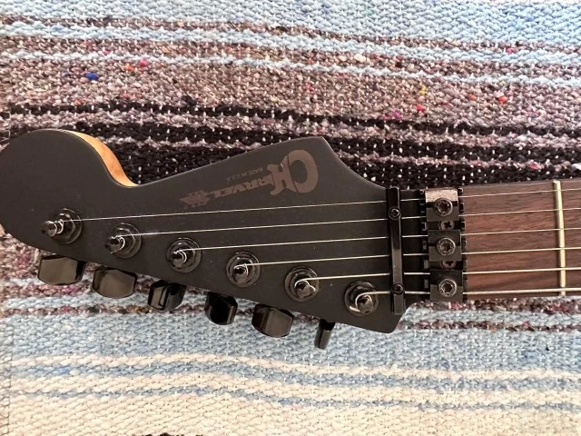 Charvel Custom Shop Black Mate USA  (Ath