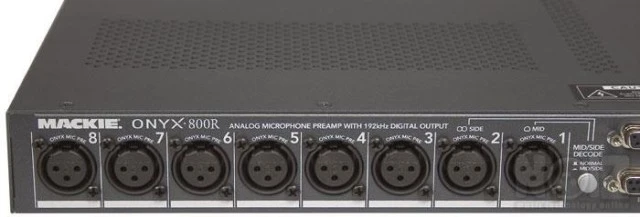 Mackie Onyx 800R 8-Channel Mic Preamp wi