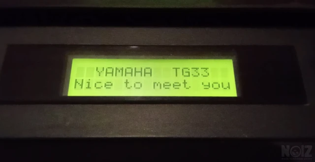 Yamaha TG33 Tone Generator 1990