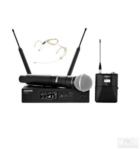Αντιγραφή Shure QLXD4-Beta58-Πλήρες σετ