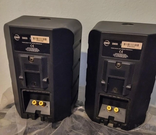EAW SMS5 speakers.