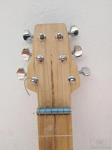 DIY lap steel guitar.