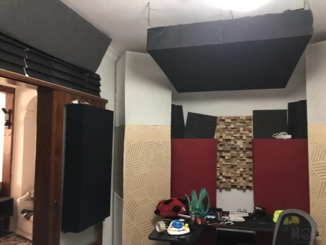 Studio acoustic treatment