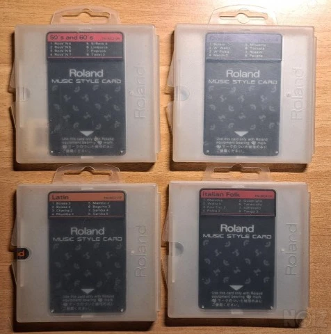 Rom Music Style Cards για Roland