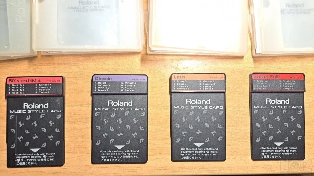Rom Music Style Cards για Roland