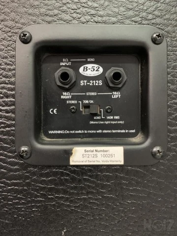 B-52 guitar cab 2X12