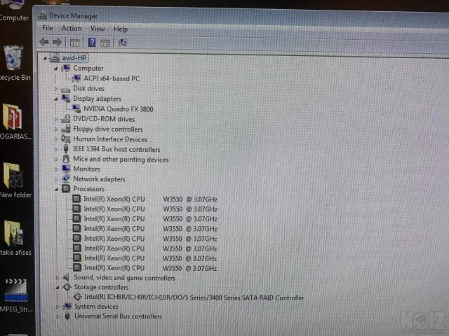 HP Z400 - Avid Media Composer - AJA Kona