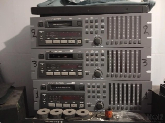 Tascam 8 channel x3..