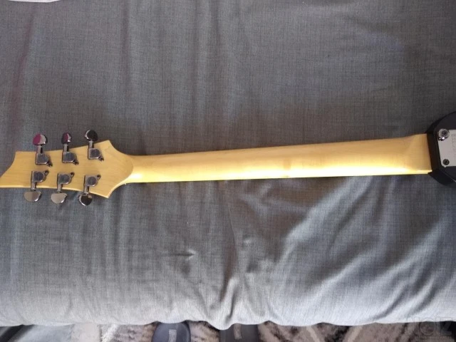 Schecter Stealth Black Flying V
