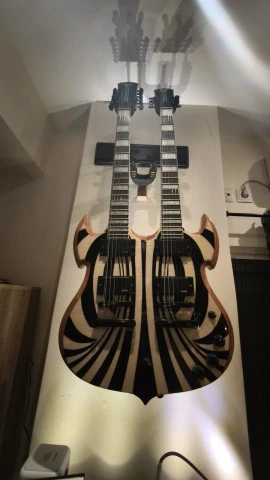 Double Neck Zakk Wylde Barbarian SG Style Replica