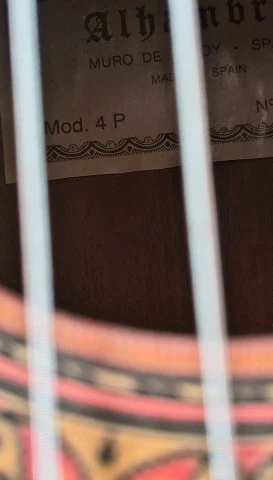 Alhambra 4P Fretless