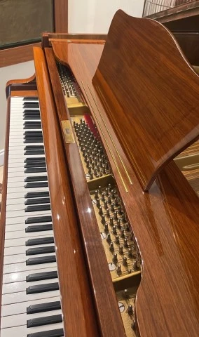 Γερμανικό Πιάνο με ουρά Baby Grand Zimmermann (Λουστραρισμένη Καρυδιά)