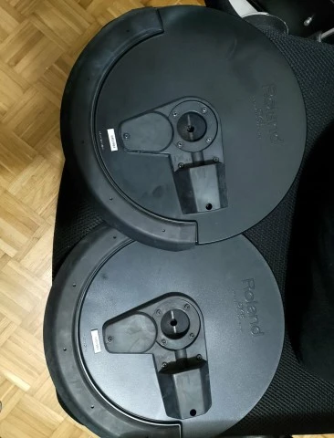 2 κομμάτια Roland CY-8 Dual-Trigger Cymbal Pads