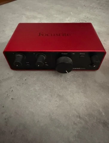 Focusrite ScarlettSolo Gen 4