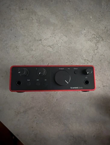 Focusrite ScarlettSolo Gen 4