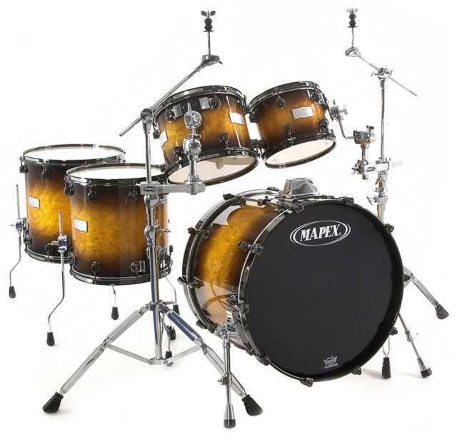 Mapex Orion 5 Piece Shell Kit, Butter Burst