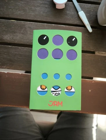 JAM pedals Fuzz Phrase Si