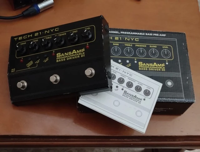 Tech 21 SansAmp Bass Driver DI Programmable