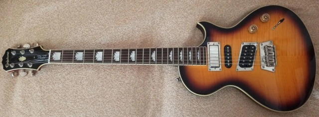 Epiphone Nighthawk Custom Reissue 2014 Fireburst
