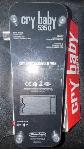 Dunlop Cry Baby 535Q Wah Pedal