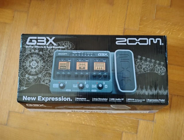 Zoom G3X πεταλιέρα ηλεκτρικής κιθάρας 