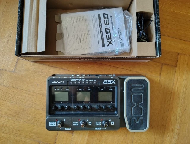 Zoom G3X πεταλιέρα ηλεκτρικής κιθάρας 