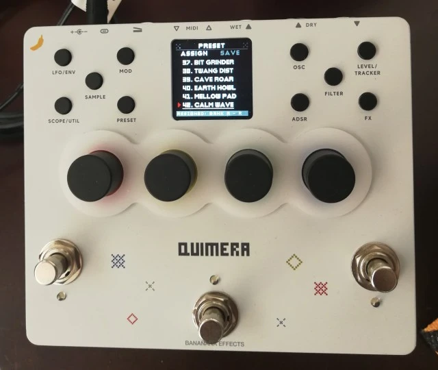 Bananana Effects Quimera Synthesizer Pedal