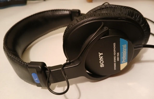 Sony MDR-7506 Ενσύρματα Over Ear Ακουστικά Μαύρα