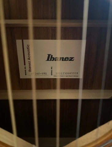 Ibanez electro acoutic folk