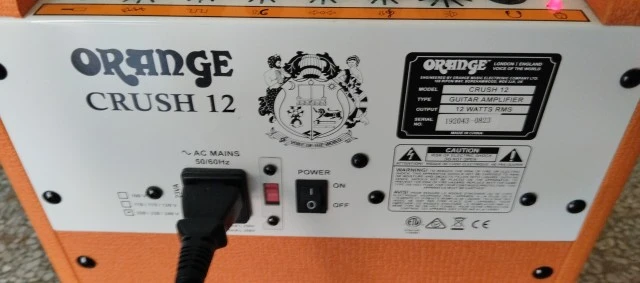 Orange Crush 12 Electric Guitar Combo Amp