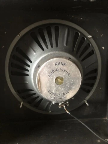 Bell and Howell speaker cabinet