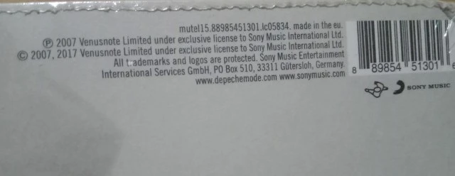 Depeche Mode ‎- The Best Of (Volume 1, 3LP) &amp; Costa