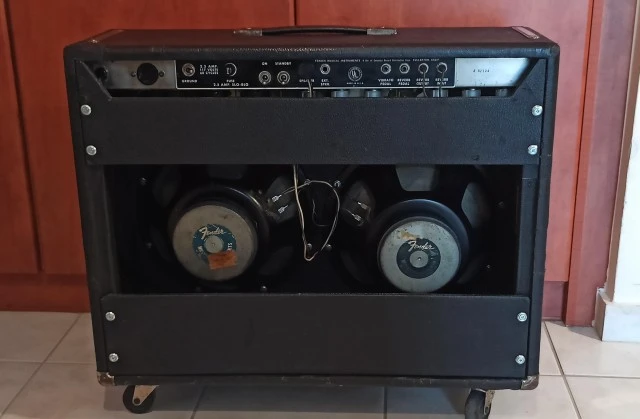 Fender Twin Reverb-Amp 1965 Black Face V
