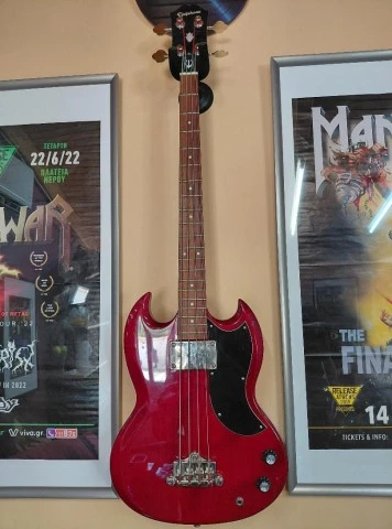 Epiphone EB-0 2018 Cherry Red