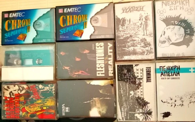 8 +2 ΚΑΣΕΤΕΣ ΕΛΛΗΝΙΚΟ &amp; ΞΕΝΟ PUNK ROCK