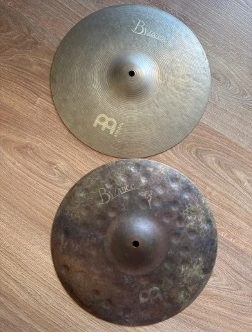MEINL BYZANCE BENNY GREB SIGNATURE SAND CYMBALS 22 Ride/ 14 HH
