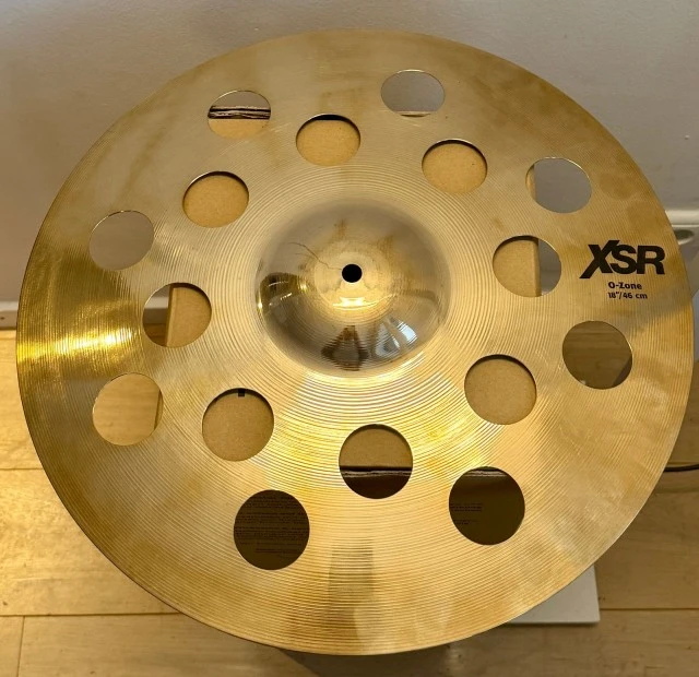 Sabian XSR 18” O-Zone Crash
