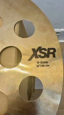 Sabian XSR 18” O-Zone Crash