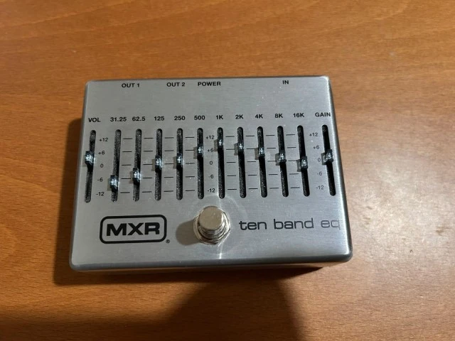 MXR 10 Band Equalizer Silver