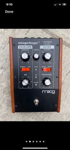 Moogerfooger low pass filter