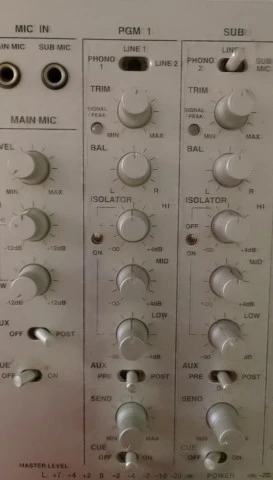 Vestax pcv 180  3 channel mixer 