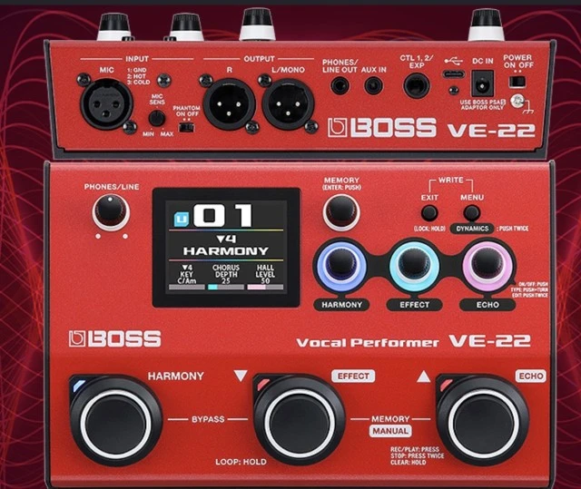Boss ve-22 vocal performer