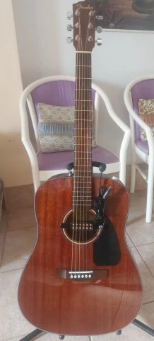  Ακουστική κιθάρα Fender CDS all mahogany 